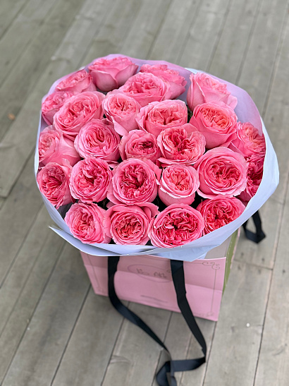 Охапка эквадорской розы Pink Expression 50 см
