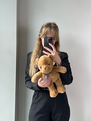 Медведь коричневый 35 см