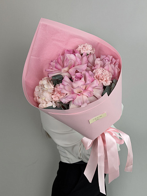 Розовый кулёк нежности